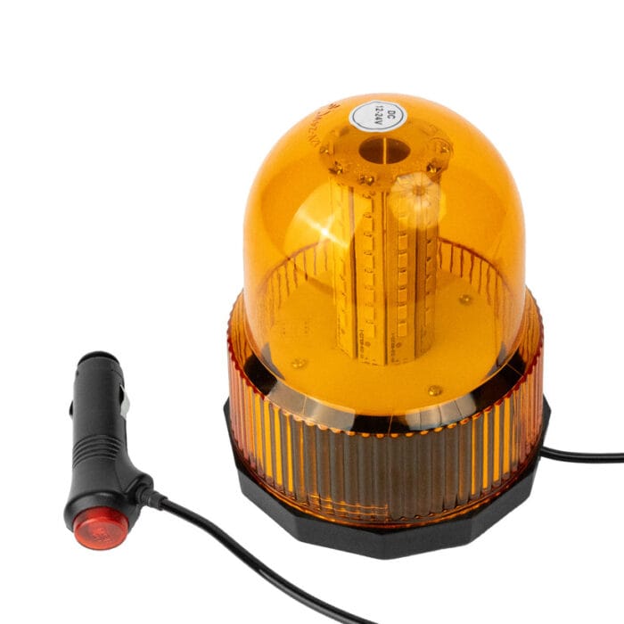 YASONG 80 LED Beacon Strobe Light 12V-24V Amber Magnetic Rooftop Emergency Safety Warning Flashing Light for Forklift Truck Tractor Golf Carts UTV Car Bus - Image 1