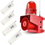YASONG Industrial Remote Control Siren Alarm Wireless Outdoor 120dB SLA-01TY-2000-4