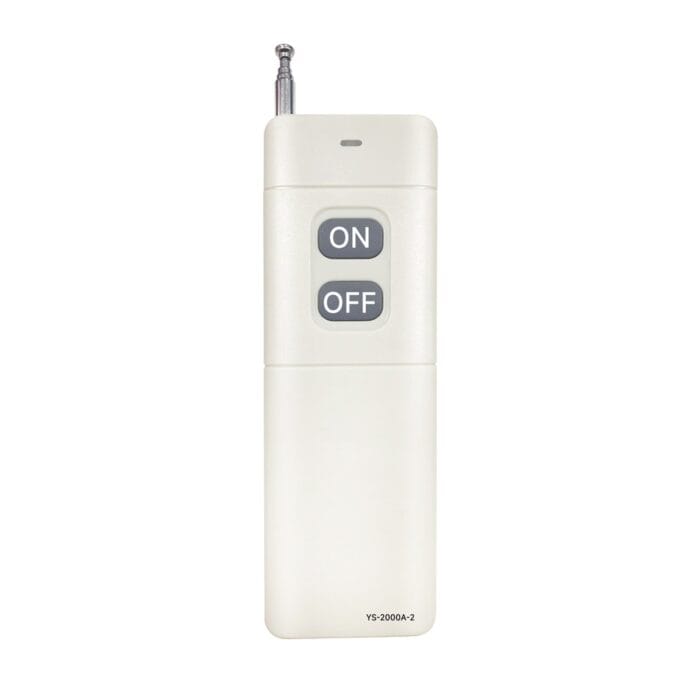 YASONG Wireless Remote Control 2000m/1.24mile(No Wall) Control Siren Turn On or Turn Off One Remote Control up to 15 Alarms - Image 1
