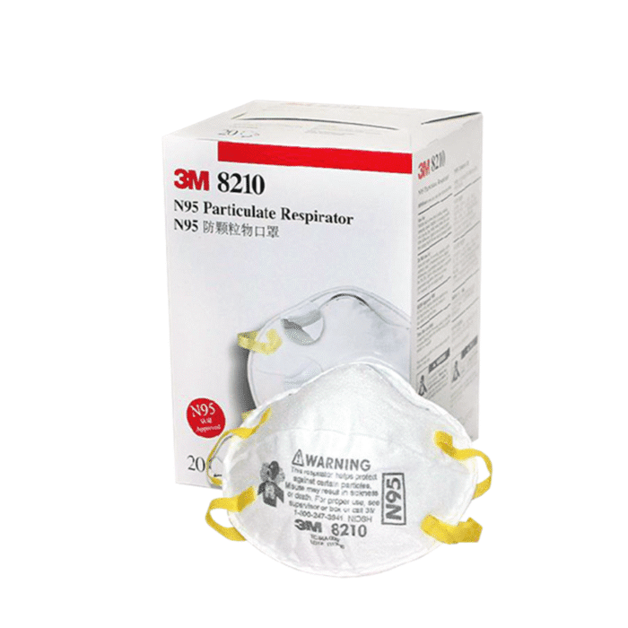 3M N95 Particulate Respirator Mask. 8210. - Image 1