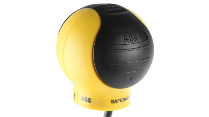 ABB 2 Button Safety Two Hand Control Switch, Black, Yellow, JSTD1 Series - Image 1