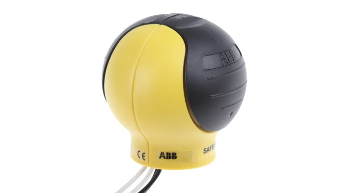ABB 2 Button Safety Two Hand Control Switch, Black, Yellow, JSTD1 Series - Image 1