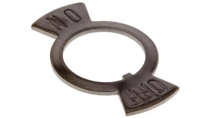 Arcolectric (Bulgin) Ltd On-Off Legend Plate for use with Toggle Switchx50pcs - Image 1