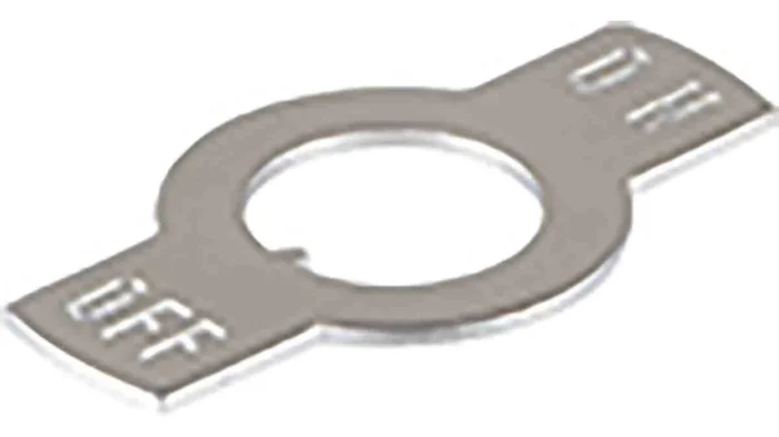 NKK Switches On-Off Legend Plate for use with M, Px75cs - Image 1
