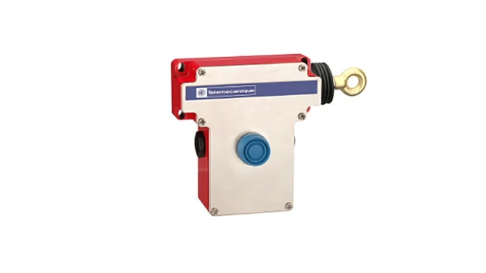 Telemecanique Sensors XY2 Rope Pull Switch, 70m, NO/NC, Right Side - Image 1
