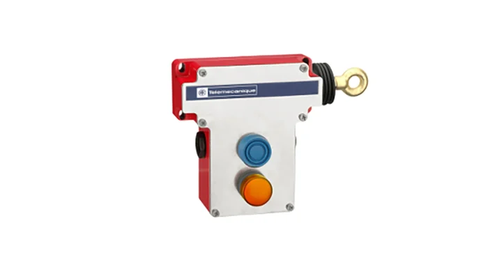 Telemecanique Sensors XY2 Rope Pull Switch, 70m, Right Side - Image 1