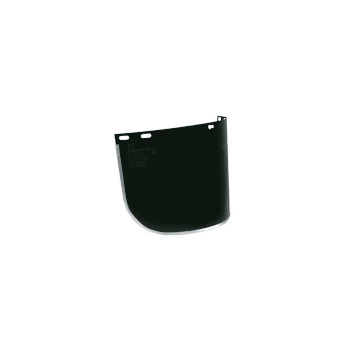 BLUE EAGLE PVC Face Shield Visor. FC-48G5. Dark Green Visor. Taiwan. - Image 1