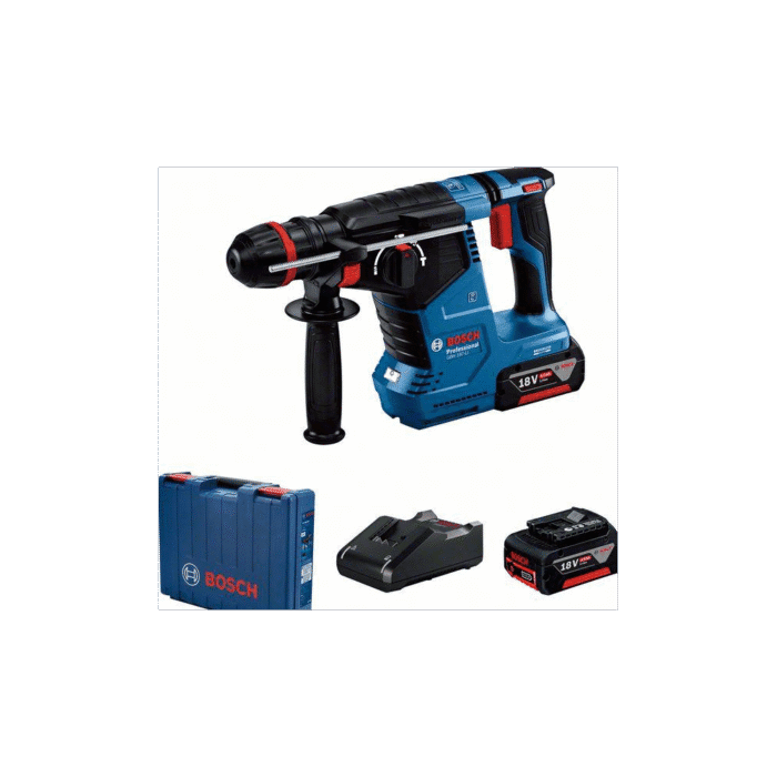 BOSCH GBH 187-LI Set Cordless Rotary Hammer 18V One Chuck 4.0Ah - Image 1