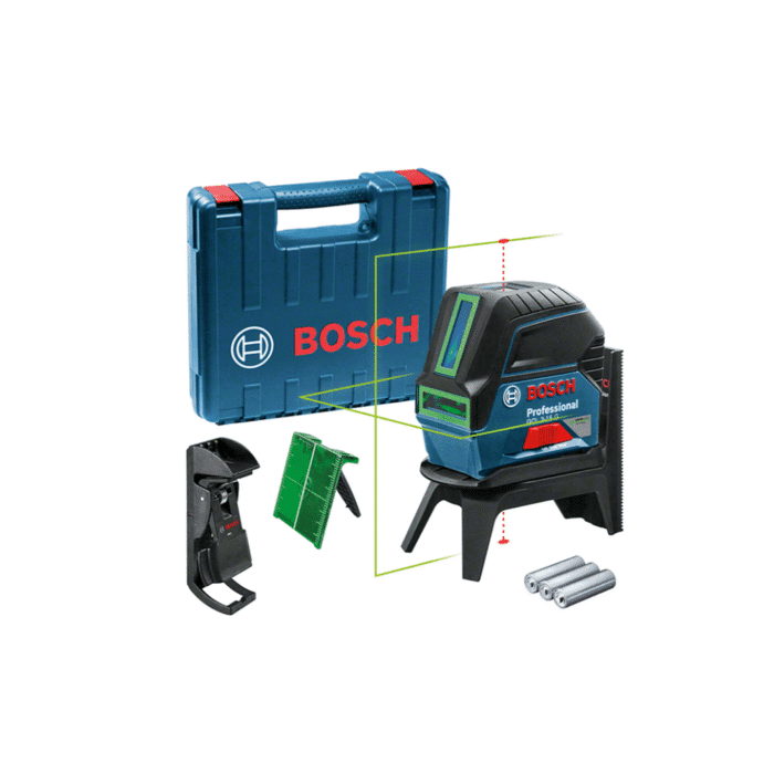 Bosch GCL2-15G Self-Leveller Cross Line Green Laser 10-15M - Image 1