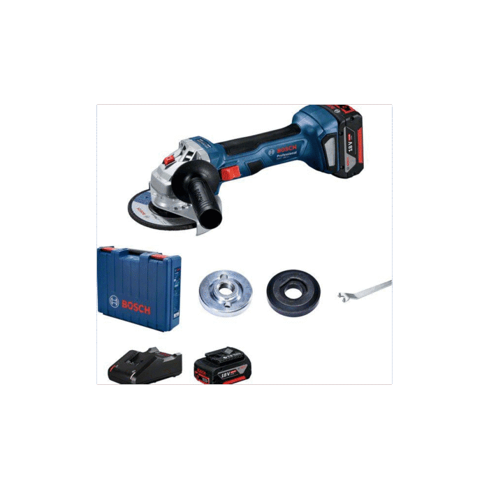 BOSCH GWS 180-LI Professional. 4" Cordless Angle Grinder.18V 4.0Ah Battery. - Image 1