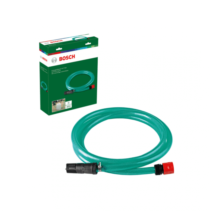 BOSCH Self Priming Kit. 3mtr Hose for BOSCH Aquatak Pressure Washers. Comes with coupling and valve. - Image 1