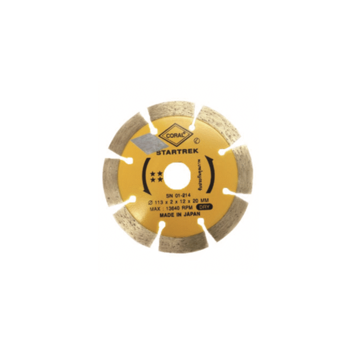 "CORAL" Diamond Blade For Dry Cutting, Japan - Image 1