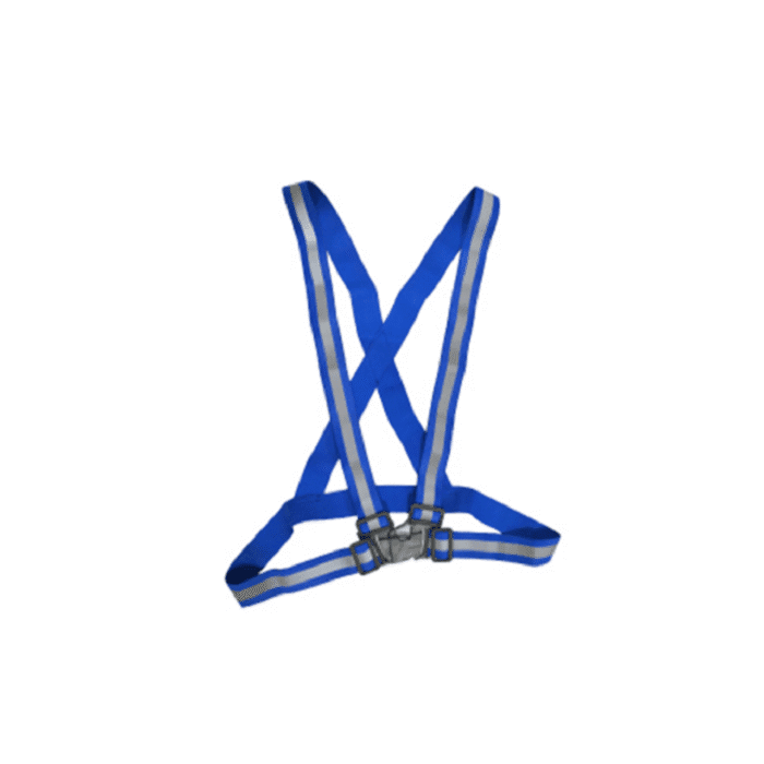 High Visibility Reflective Vest Blue - Image 1