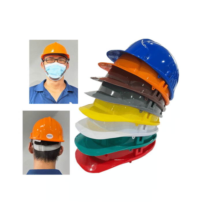 Industrial Safety Helmet with Suspension Inner Liner. SS98:2013. - Image 1