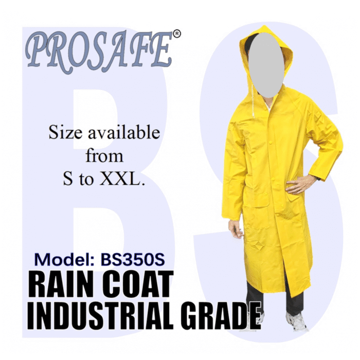 "PROSAFE" Industrial PVC Raincoat - Image 1