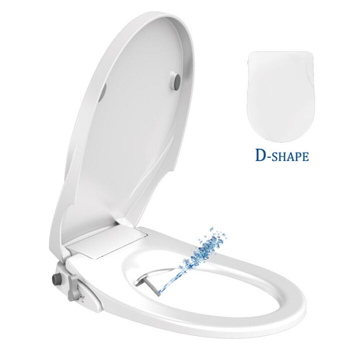 Showy Non-electric Bidet Toilet Seat 2490 - D Shape | Model : SHOWY-2490 - Image 1