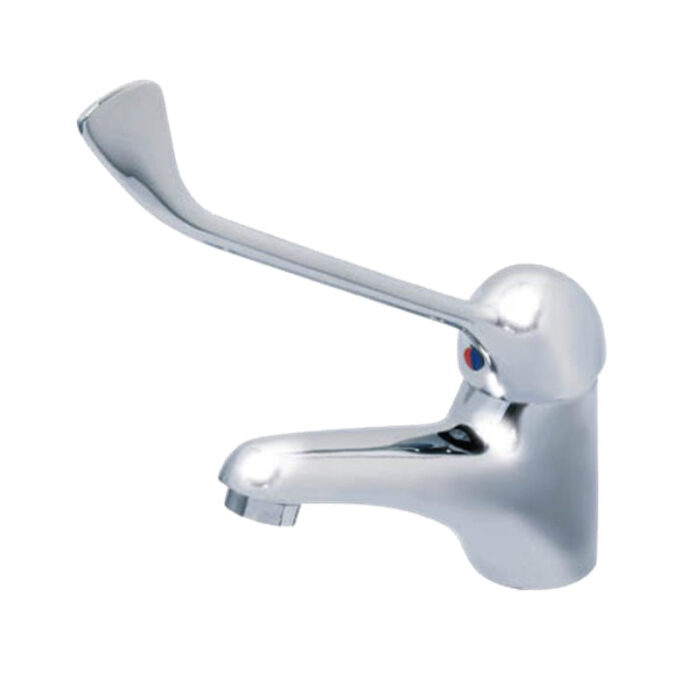 Showy Single Lever Basin Mixer With 210mm Handle - 2567-6278 | Model : SHOWY-2567-6278 - Image 1