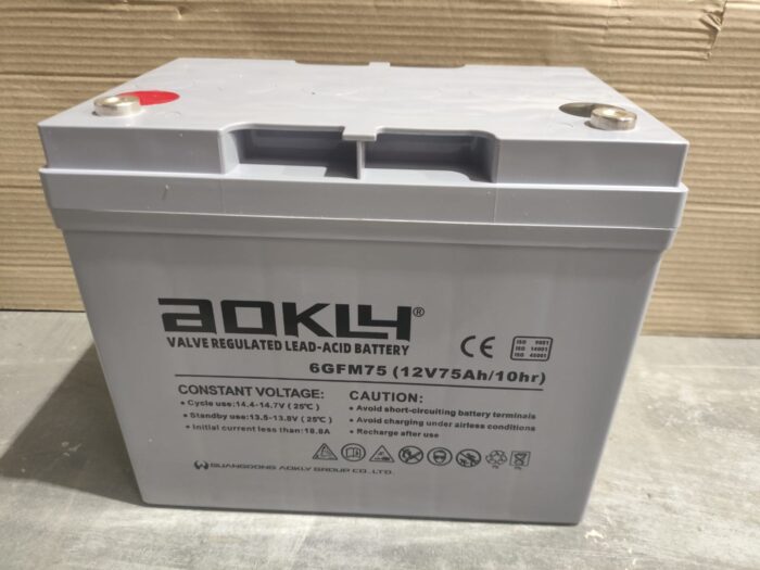 AOKLY 6GFM75G 75Ah Battery
