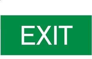 Denko Emergency Exit Sign