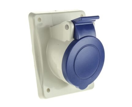 Scame IP44 16A Panel Mount Socket