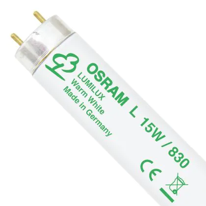 OSRAM L15W 830 Warmwhite Tube 1.5FT