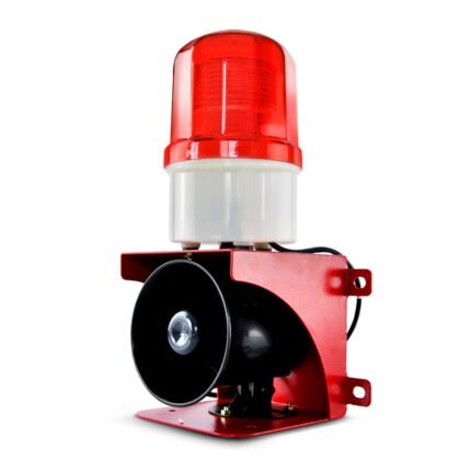 YASONG Industrial Alarm Siren 110dB red housing