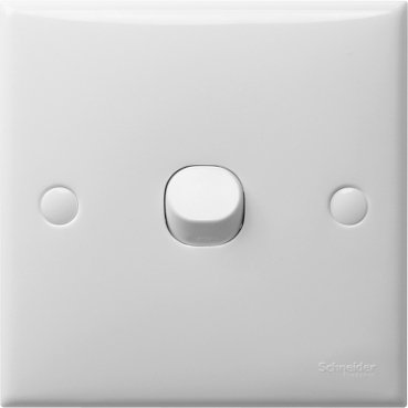 Schneider E-Series 10A 1 Gang 2 Way Switch