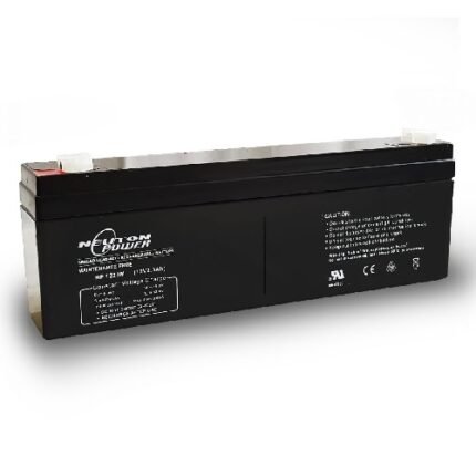 Neuton Power 12V 2.3AH NP1223M Battery front view