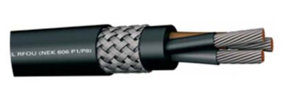SEC HF-CXOSA Marine Cable 4x16mm2 0.6/1kV