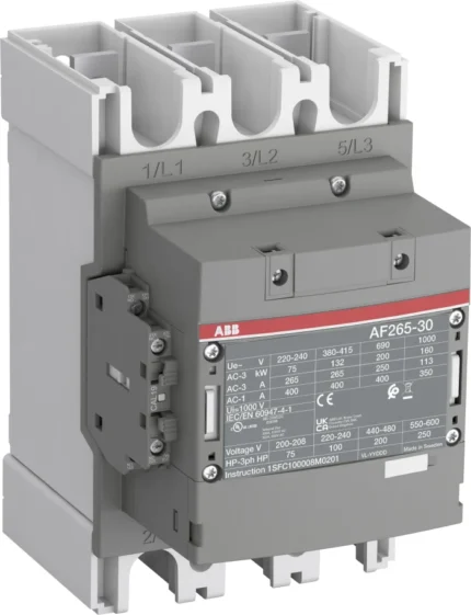 ABB AF265 400A 3 Pole Contactor