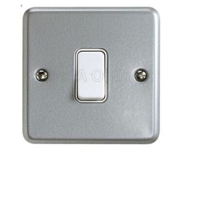 MK G4471 Metal Clad Switch 1 Gang 10AX