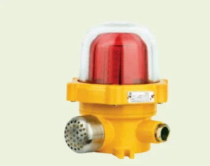 WAROM BBJ-81 Red ATEX Beacon front view